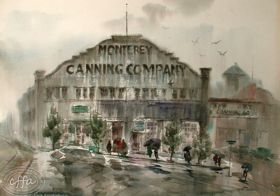 Central Florida Fine Art has available a unique collection of California watercolor paintings.