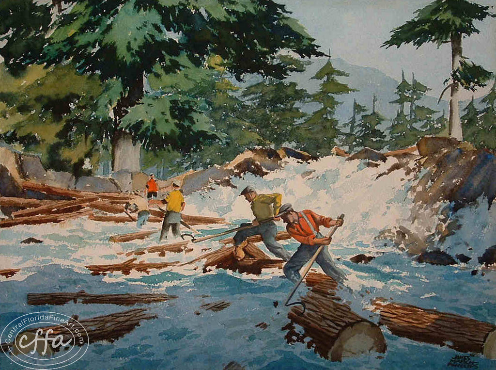 James March Phillips (1913-1981 ) James March Phillips studied art in San Francisco. His intructors were Alfred Owles and Louis Rogers both well-known illustrators. CentralFloridaFineArt.com, California Watercolor Artist