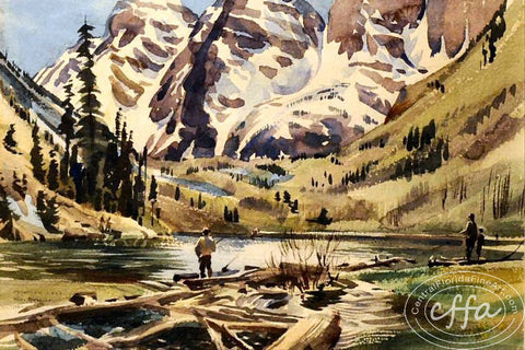 Rex Brandt, California Watercolor, CentralFloridaFineArt.com