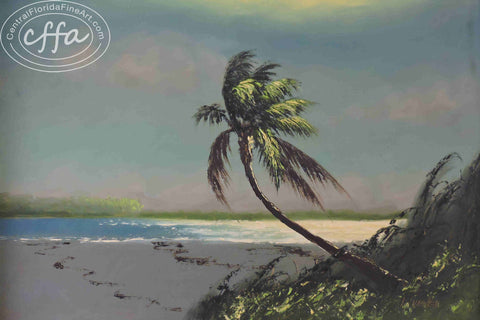 Florida Highwaymen painter Lemuel Newton, offered for sale by Central Florida Fine Art